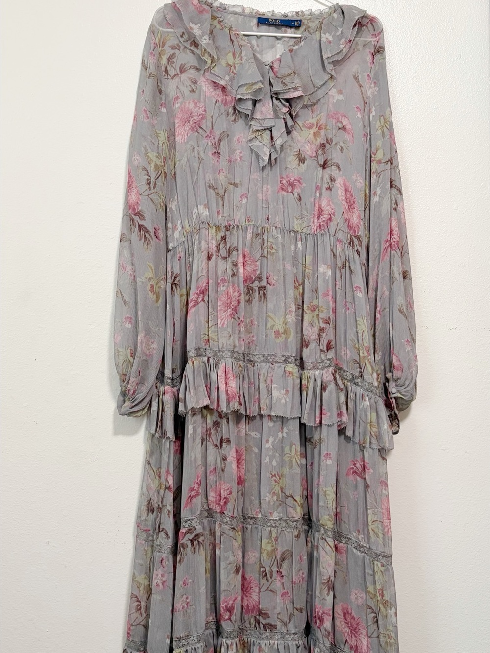 Ralph Lauren Silk Georgette Dress